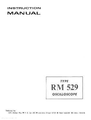 Сервисная инструкция Tektronix RM529 ― Manual-Shop.ru