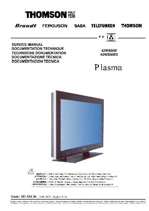 Service manual Thomson 42WS90E ― Manual-Shop.ru