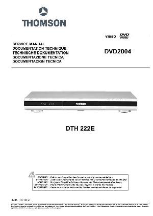 Service manual Thomson DTH-222E ― Manual-Shop.ru