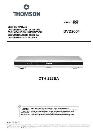 Сервисная инструкция Thomson DTH-222EA ― Manual-Shop.ru
