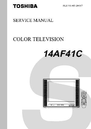Service manual Toshiba 14AF41C ― Manual-Shop.ru