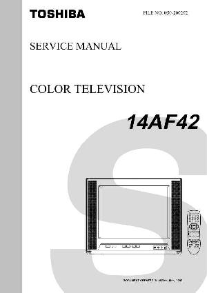 Service manual Toshiba 14AF42 ― Manual-Shop.ru