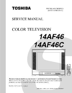 Service manual Toshiba 14AF46 ― Manual-Shop.ru