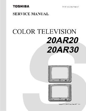 Service manual Toshiba 20AR20, 20AR30 ― Manual-Shop.ru