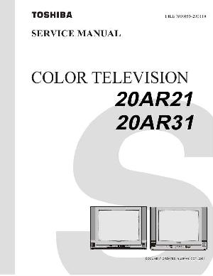 Service manual Toshiba 20AR21, 20AR31 ― Manual-Shop.ru