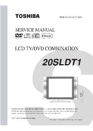 Service manual Toshiba 20SLDT1 ― Manual-Shop.ru