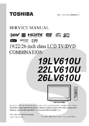Service manual Toshiba 22LV610U ― Manual-Shop.ru