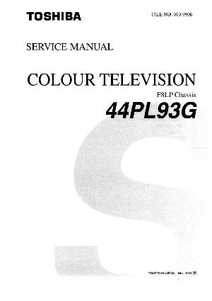 Сервисная инструкция Toshiba 40PL93G ― Manual-Shop.ru