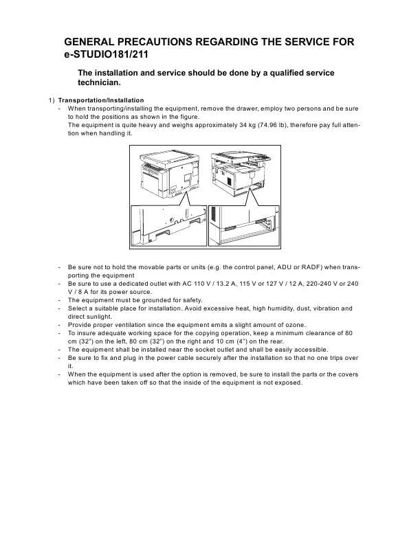 Toshiba ESTUDIO 2505AC 3005AC 3505AC 4505AC 5005AC Service, 52 OFF