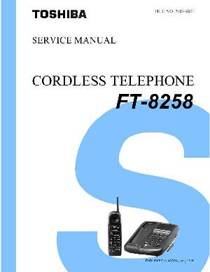 Service manual Toshiba FT-8258 ― Manual-Shop.ru