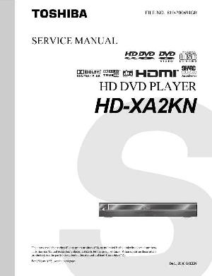 Service manual Toshiba HD-XA2 ― Manual-Shop.ru