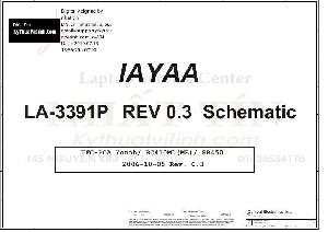 Schematic Toshiba Satellite A135-S2686 COMPAL LA-3391P ― Manual-Shop.ru