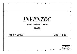 Schematic Toshiba Satellite A300 INVENTEC POTOMAC 10S PT10S ― Manual-Shop.ru