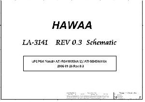 Schematic Toshiba Satellite M100 COMPAL LA-3141 ― Manual-Shop.ru