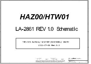 Schematic Toshiba Satellite M50 COMPAL LA-2861 ― Manual-Shop.ru