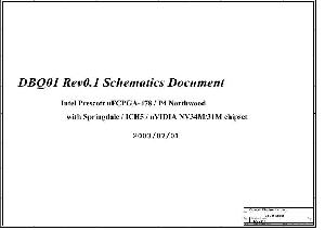 Schematic Toshiba Satellite P20 COMPAL LA-2041 ― Manual-Shop.ru