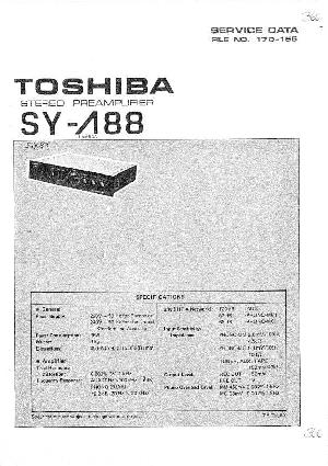 Сервисная инструкция Toshiba SY-LAMBDA88 ― Manual-Shop.ru