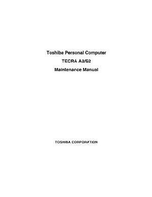 Сервисная инструкция Toshiba Tecra A3, Tecra S2 ― Manual-Shop.ru