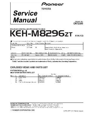 Service manual Pioneer KEH-M8296 ― Manual-Shop.ru
