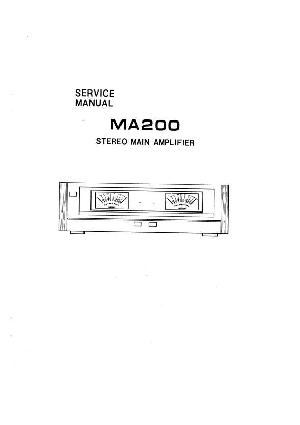 Service manual Uher MA200  ― Manual-Shop.ru