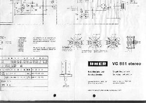 Service manual Uher VG-851 ― Manual-Shop.ru