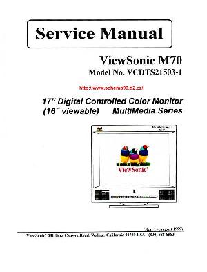Сервисная инструкция Viewsonic M70 ― Manual-Shop.ru