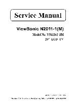 Сервисная инструкция Viewsonic N2011-1 (VS11265-1M)
