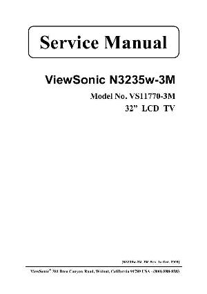 Сервисная инструкция Viewsonic N3235W-3M ― Manual-Shop.ru
