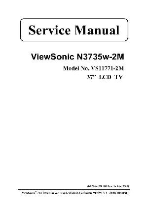 Сервисная инструкция Viewsonic N3735W-2M ― Manual-Shop.ru