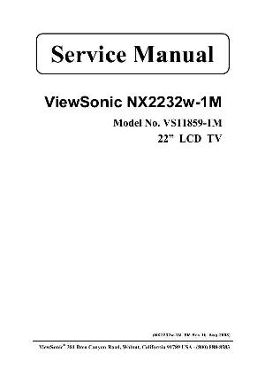 Service manual Viewsonic NX2232W-1M ― Manual-Shop.ru