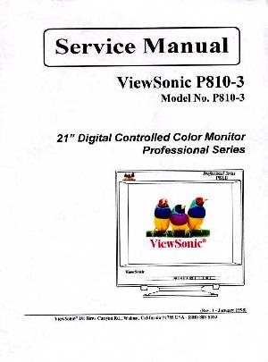 Service manual Viewsonic P810-3 ― Manual-Shop.ru