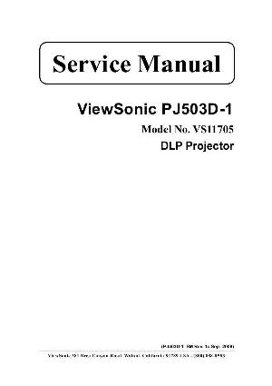 Service manual Viewsonic PJ503D-1 ― Manual-Shop.ru