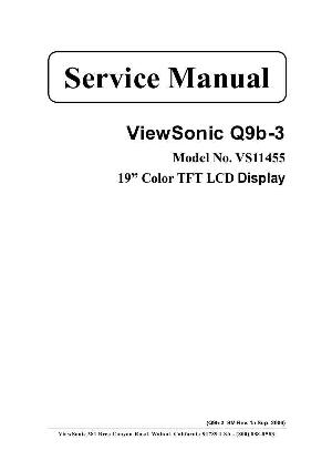 Service manual Viewsonic Q9B-3 (VS11455) ― Manual-Shop.ru