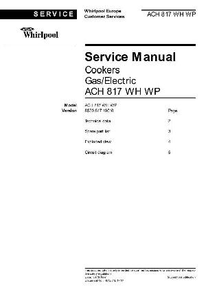 Service manual Whirlpool ACH-817 ― Manual-Shop.ru
