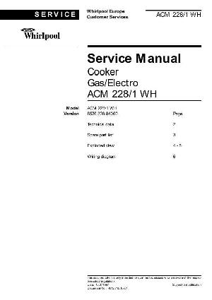 Service manual Whirlpool ACM-228 ― Manual-Shop.ru