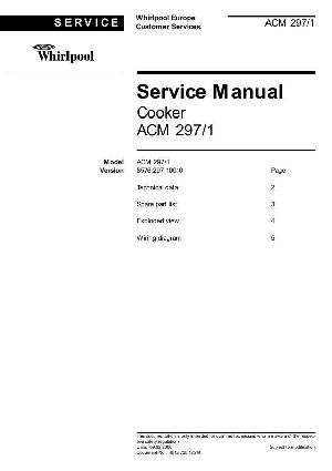 Service manual Whirlpool ACM-297 ― Manual-Shop.ru