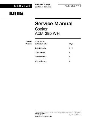 Service manual Whirlpool ACM-385 ― Manual-Shop.ru
