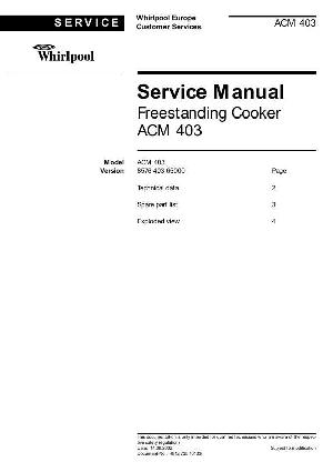 Service manual Whirlpool ACM-403 ― Manual-Shop.ru
