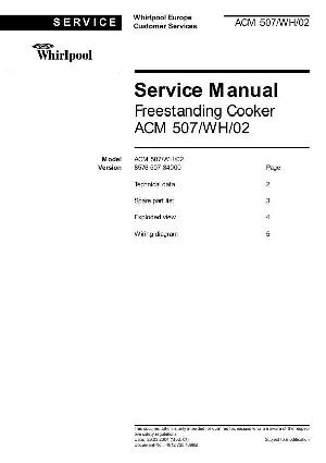 Service manual Whirlpool ACM-507 ― Manual-Shop.ru