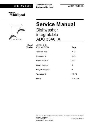Service manual Whirlpool ADG-3340 ― Manual-Shop.ru