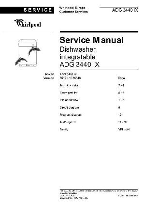 Service manual Whirlpool ADG-3440 ― Manual-Shop.ru