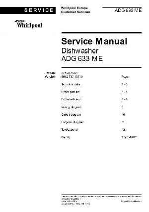 Service manual Whirlpool ADG-633 ― Manual-Shop.ru