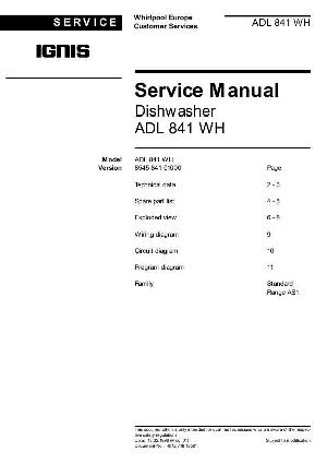 Service manual Whirlpool ADL-841 ― Manual-Shop.ru