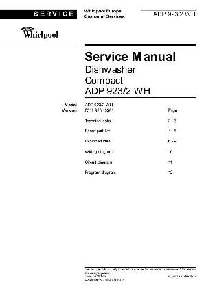 Service manual Whirlpool ADP-923 ― Manual-Shop.ru
