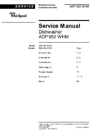 Service manual Whirlpool ADP-952 ― Manual-Shop.ru