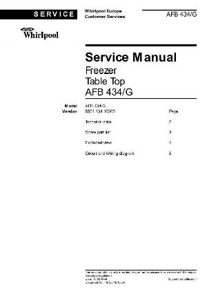 Service manual Whirlpool AFB-434 ― Manual-Shop.ru