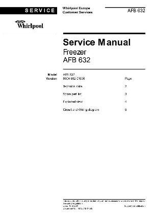 Service manual Whirlpool AFB-632 ― Manual-Shop.ru