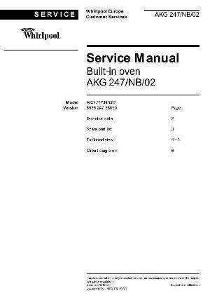 Service manual Whirlpool AKG-247 ― Manual-Shop.ru