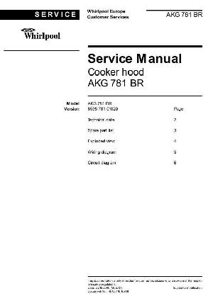Сервисная инструкция Whirlpool AKG-781 ― Manual-Shop.ru