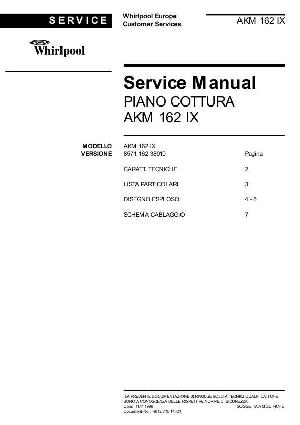 Service manual Whirlpool AKM-162 ― Manual-Shop.ru